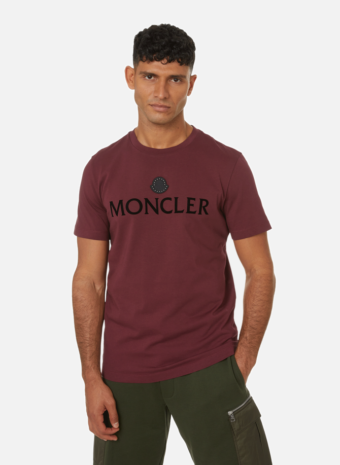 T-shirt à logo en coton MONCLER