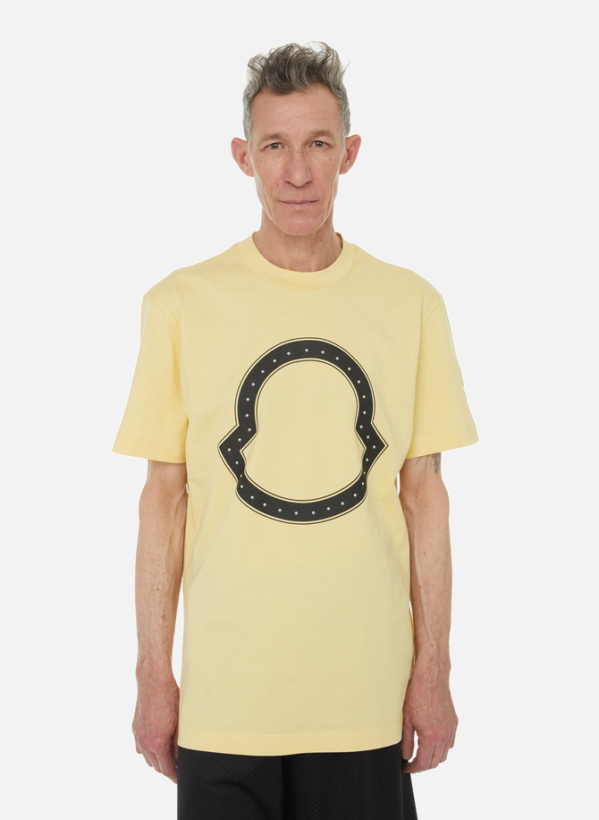 T-shirt oversize à logo en coton MONCLER