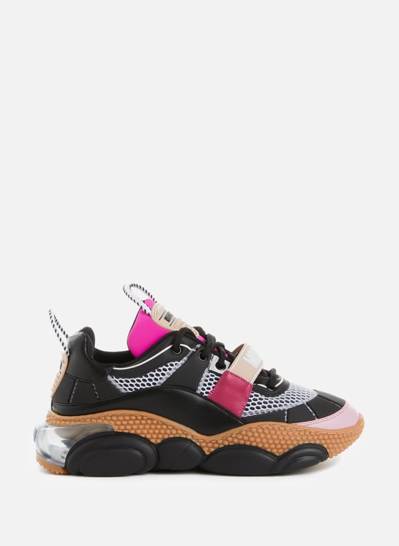 Baskets Teddy Pop Blanc by MOSCHINO MOSCHINO Baskets Teddy Pop Blanc