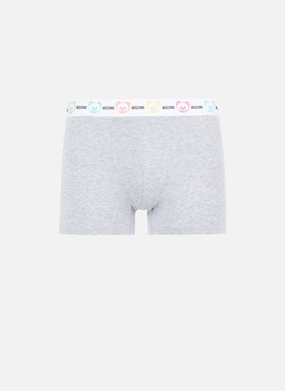 Boxer en jersey de coton Gris by MOSCHINO MOSCHINO Boxer en jersey de coton Gris