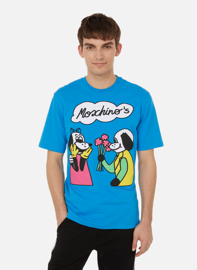 T-shirt à logo Moschino Couture en coton MOSCHINO