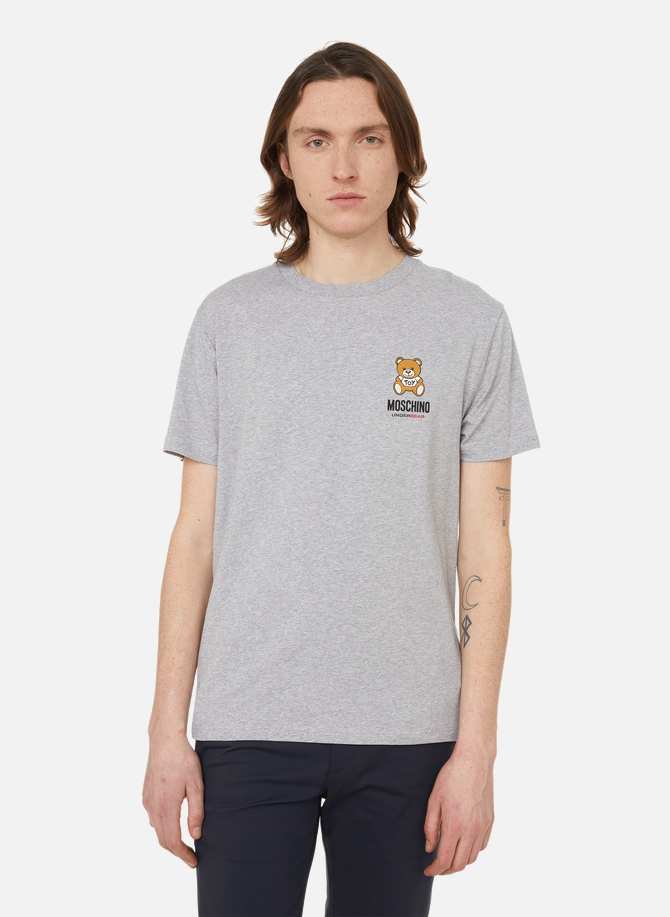 T-shirt en coton mélangé MOSCHINO