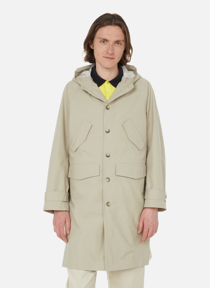 Parka with hood in organic cotton MWORKS