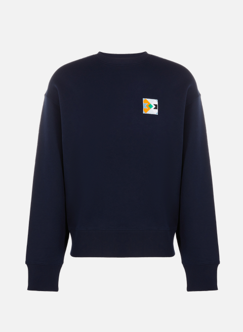 Blaues Baumwoll-SweatshirtMWORKS 