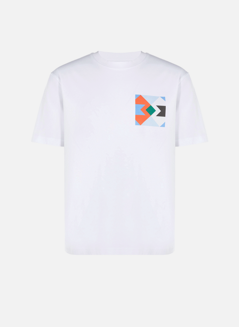 T-shirt imprimé logo BlancMWORKS 