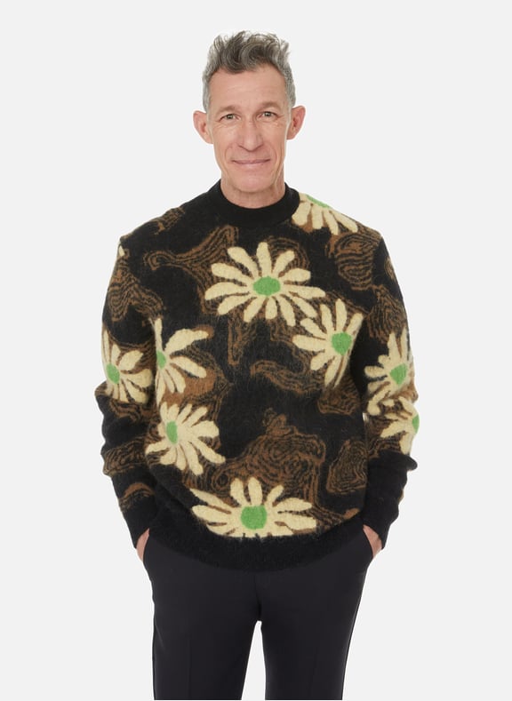 Pull Westyn en laine et alpaga Multicolore by NANUSHKA NANUSHKA Pull Westyn en laine et alpaga Multicolore