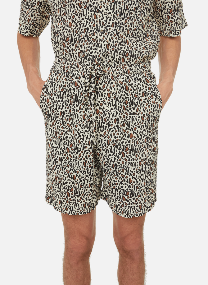 Doxxi shorts with NANUSHKA pleated print