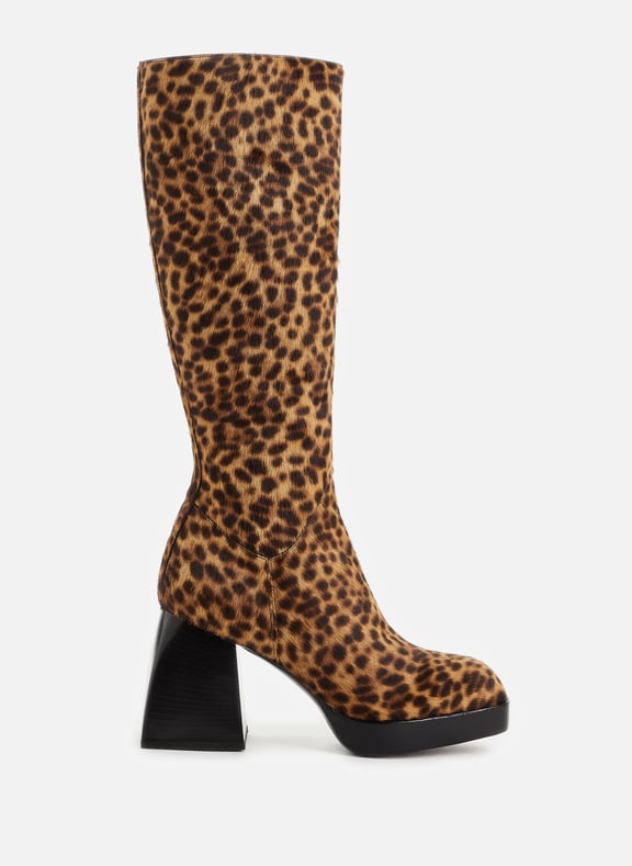Bottes Bulla Solal en cuir Multicolore by NODALETO NODALETO Bottes Bulla Solal en cuir Multicolore