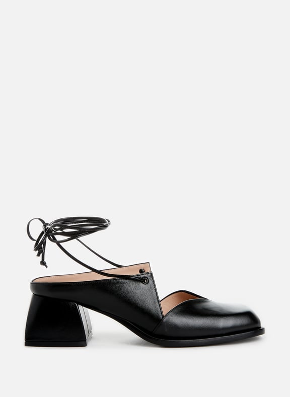 Mocassins Bulla Kendra en cuir Noir by NODALETO NODALETO Mocassins Bulla Kendra en cuir Noir