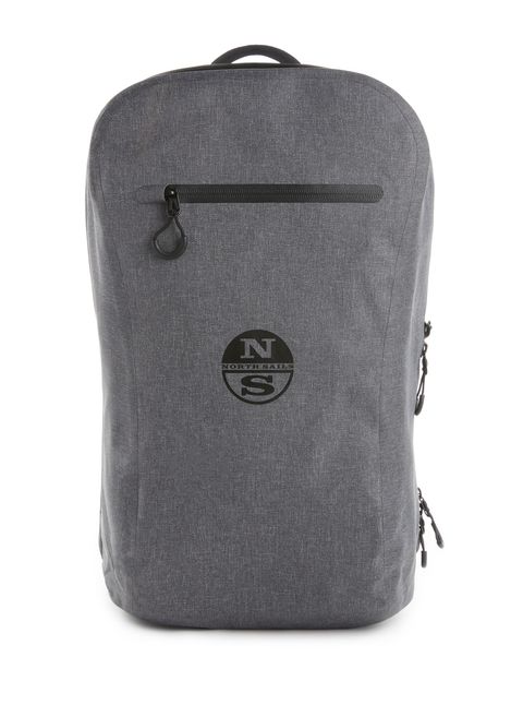 Gray technical fabric backpackNORTH SAILS 