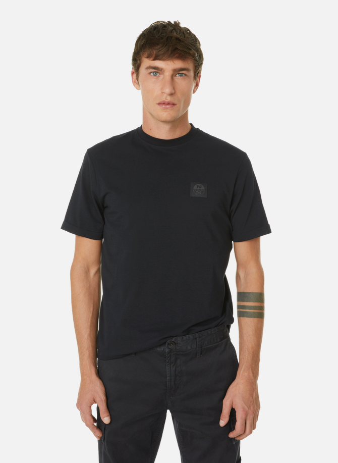 T-shirt col rond en coton NORTH SAILS