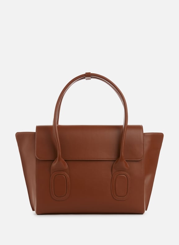 Sac Muse XL en cuir Marron by OCTOGONY OCTOGONY Sac Muse XL en cuir Marron