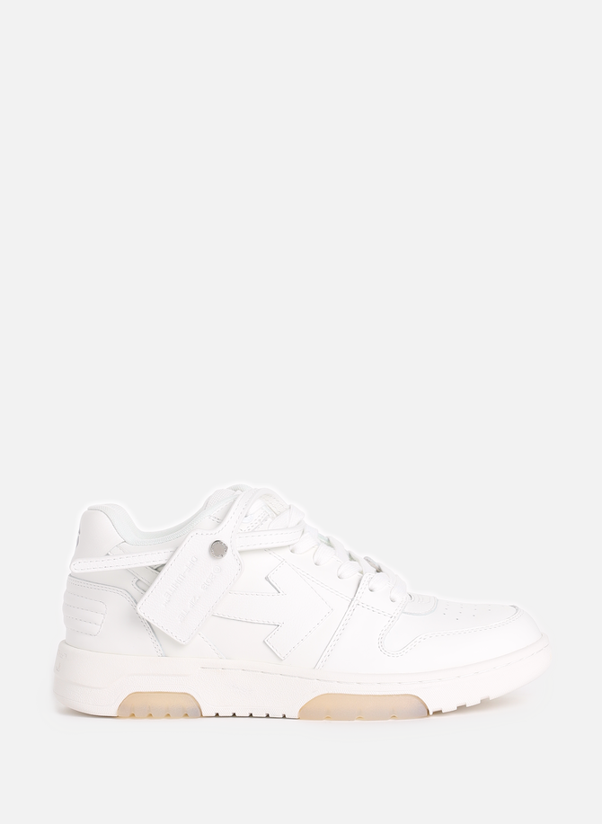Out Of Office Sneakers aus Leder OFF-WHITE