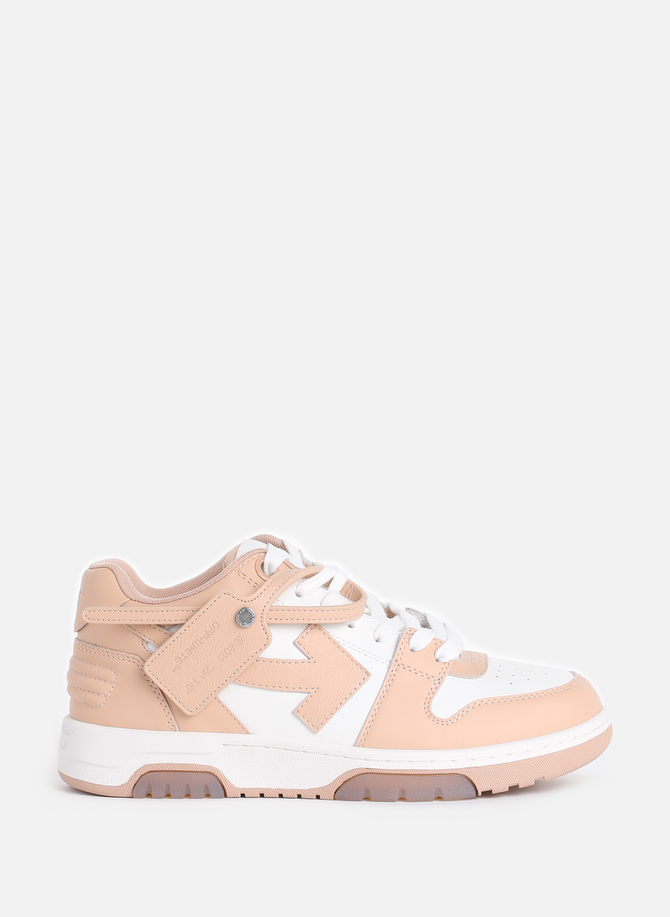 Out of Office-Sneaker aus Leder OFF-WHITE