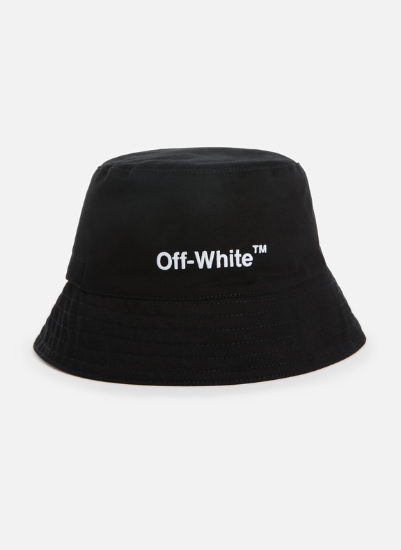 OFF-WHITE Bob logotypé Noir