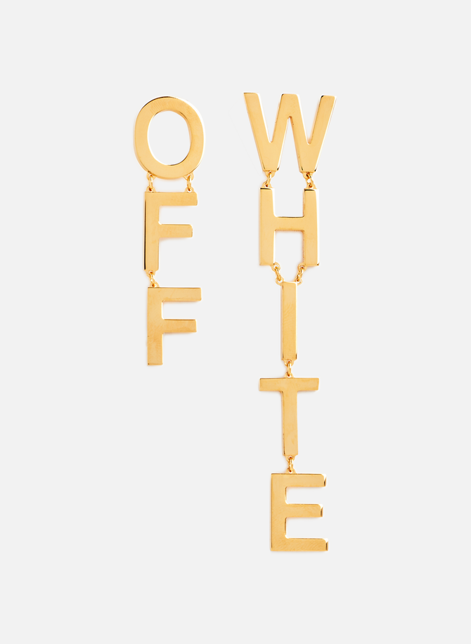 Boucles d'oreille logo OFF-WHITE