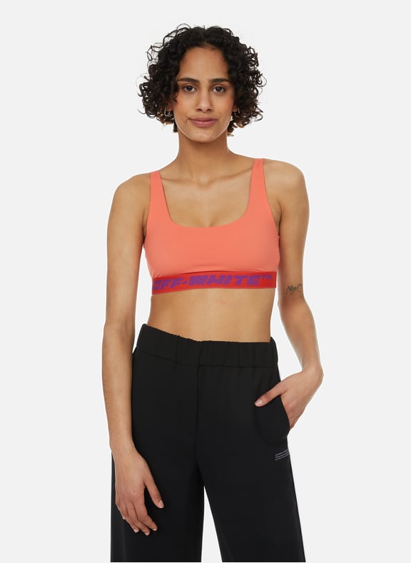 Brassière à logo Orange by OFF WHITE OFF WHITE Brassière à logo Orange