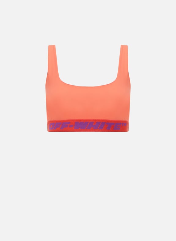 Brassière à logo Orange by OFF-WHITE OFF-WHITE Brassière à logo Orange
