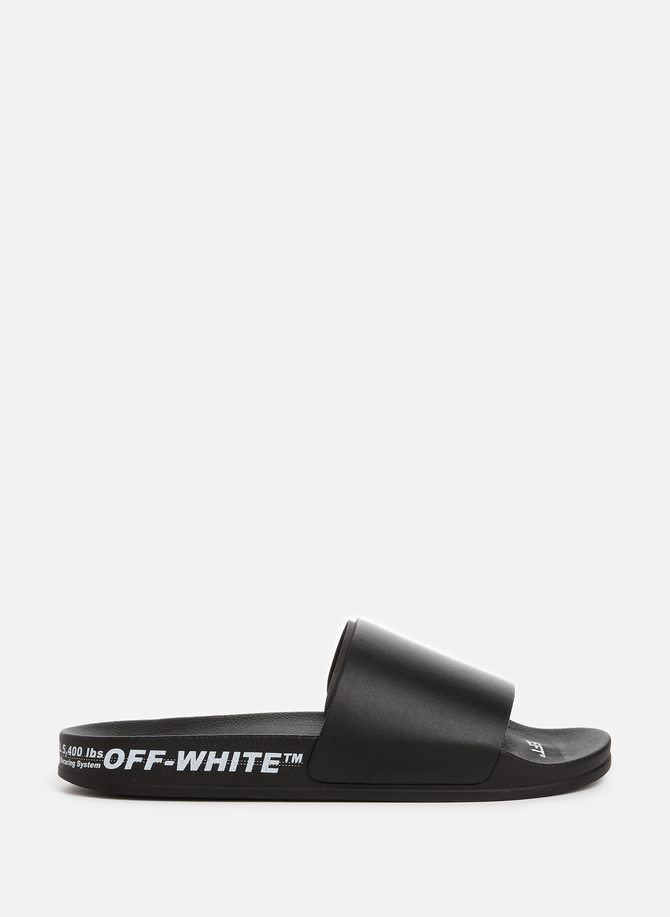 Claquettes à logo OFF-WHITE