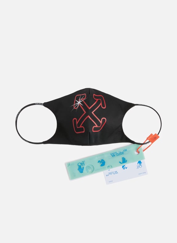 Masque à logo Noir by OFF WHITE OFF WHITE Masque à logo Noir