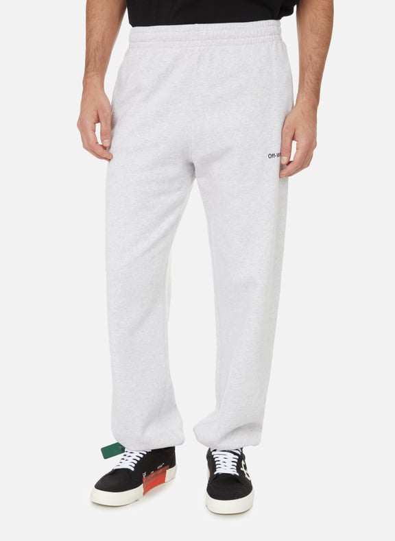 Pantalon de jogging en coton Gris by OFF WHITE OFF WHITE Pantalon de jogging en coton Gris