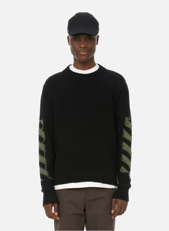Pull en laine Noir by OFF-WHITE OFF-WHITE Pull en laine Noir