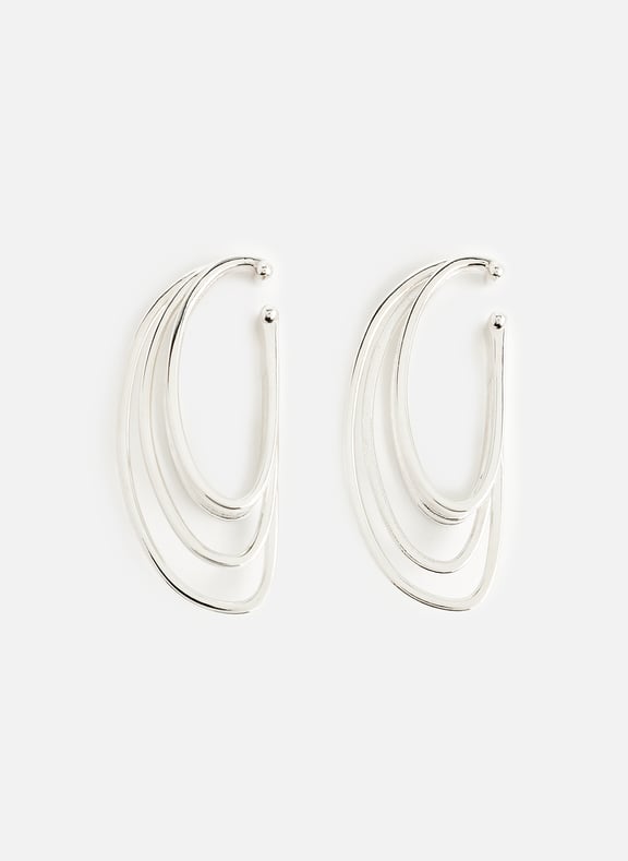 Bagues d'oreille Ito Argent by OKAN STUDIO OKAN STUDIO Bagues d'oreille Ito Argent