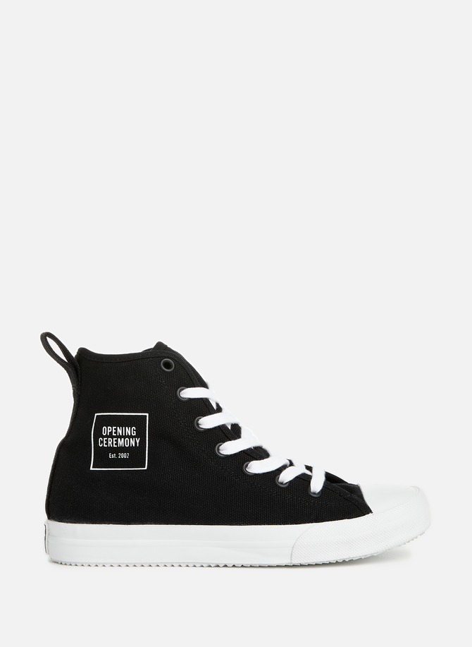 OPENING CEREMONY high-top canvas sneakers