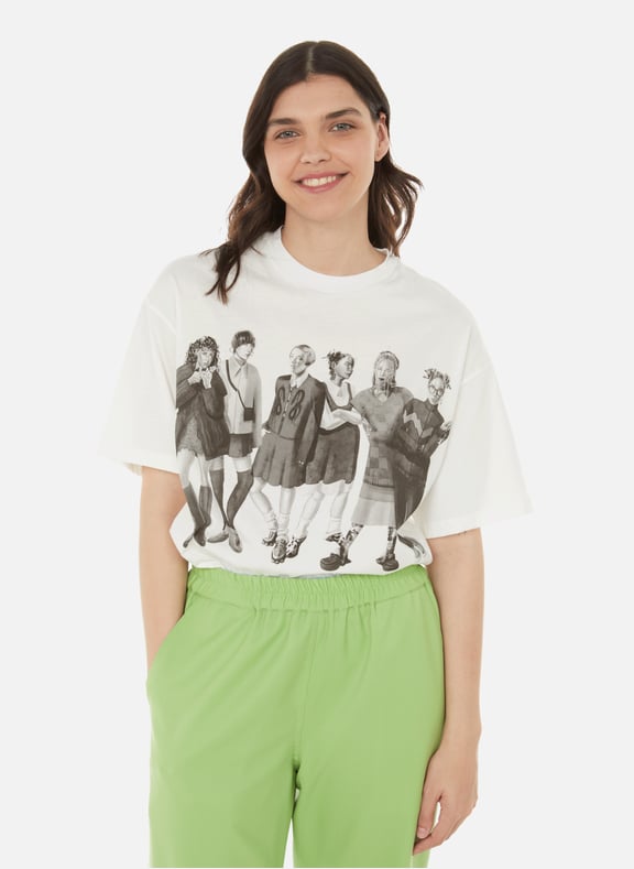 T-shirt ample en coton Multicolore by OPENING CEREMONY OPENING CEREMONY T-shirt ample en coton Multicolore