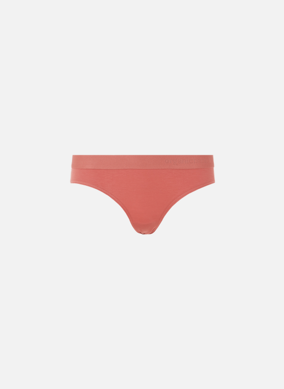 ORGANIC BASICS Culotte bikini en lyocell mélangé Rose