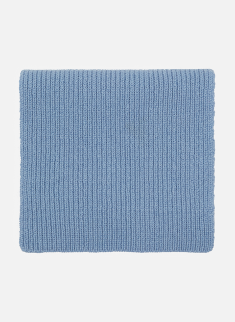 Schal aus recycelter Wolle BlauORGANIC BASICS 