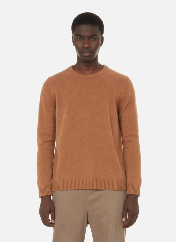 Pull en laine recyclée Marron by ORGANIC BASICS ORGANIC BASICS Pull en laine recyclée Marron