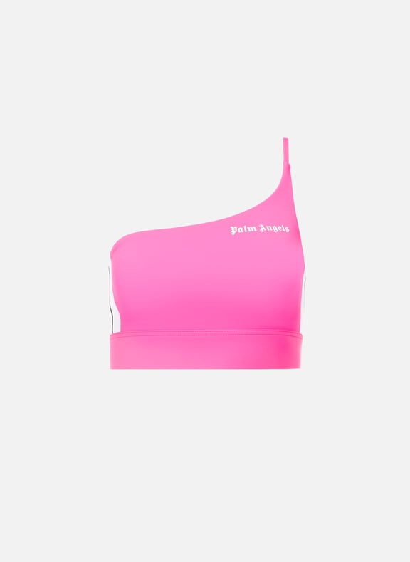 Brassière asymétrique Rose by PALM ANGELS PALM ANGELS Brassière asymétrique Rose