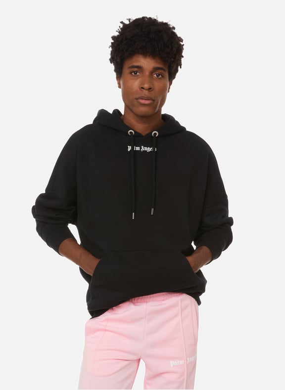 Hoodie à logo en coton Multicolore by PALM ANGELS PALM ANGELS Hoodie à logo en coton Multicolore