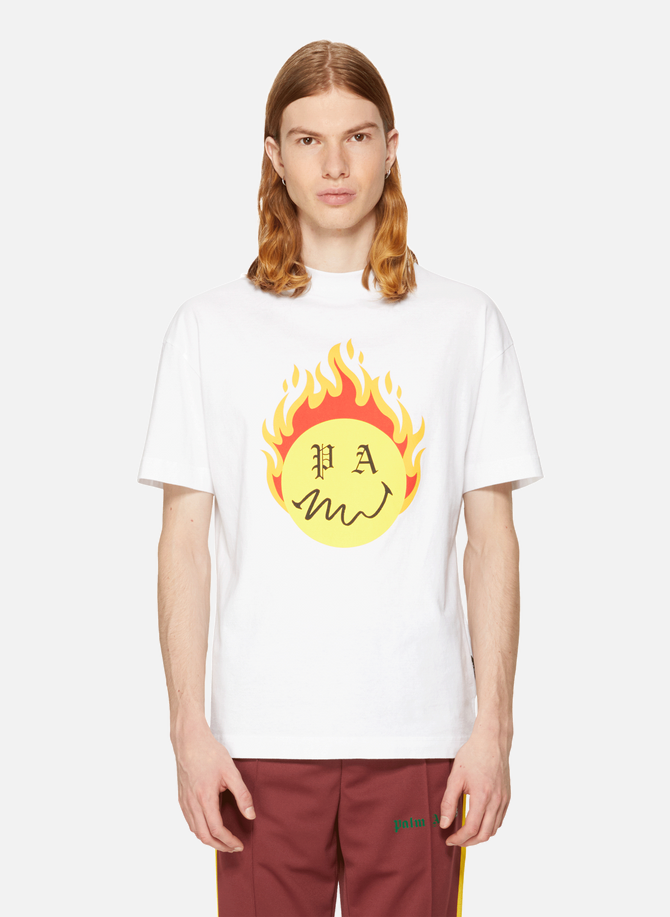 T-shirt Burning Head PALM ANGELS