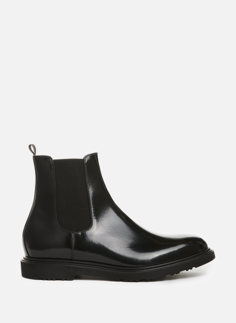 Lambert ankle boots in cowhide leather BlackPAUL SMITH 