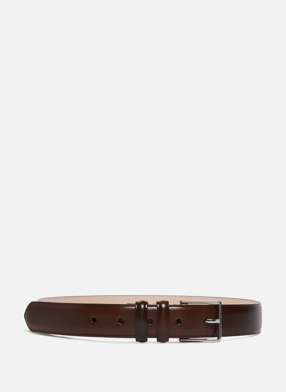 Ceinture classique en cuir Marron by PAUL SMITH PAUL SMITH Ceinture classique en cuir Marron