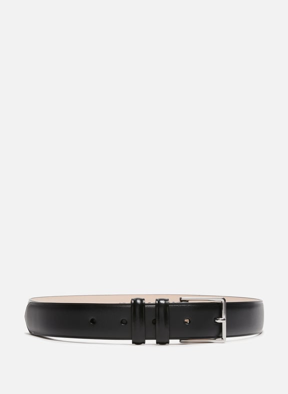 Ceinture classique en cuir Noir by PAUL SMITH PAUL SMITH Ceinture classique en cuir Noir