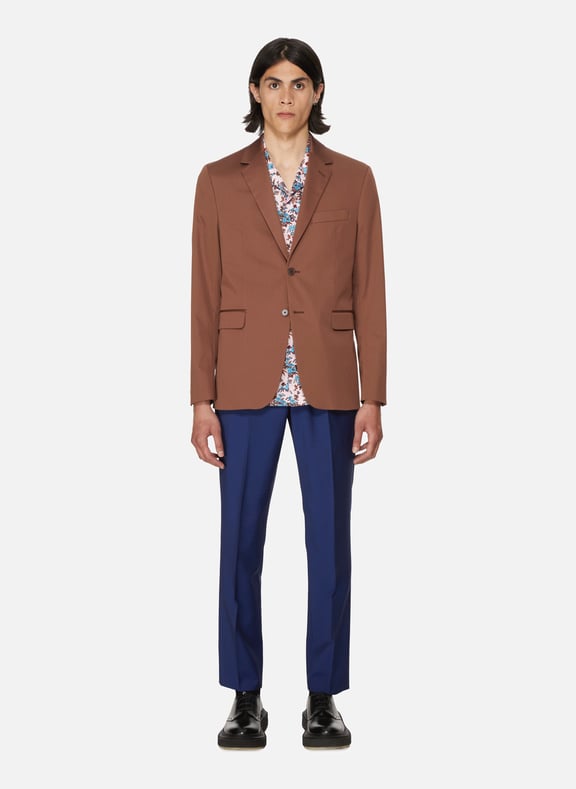 Costume satiné en coton Noir by PAUL SMITH PAUL SMITH Costume satiné en coton Noir