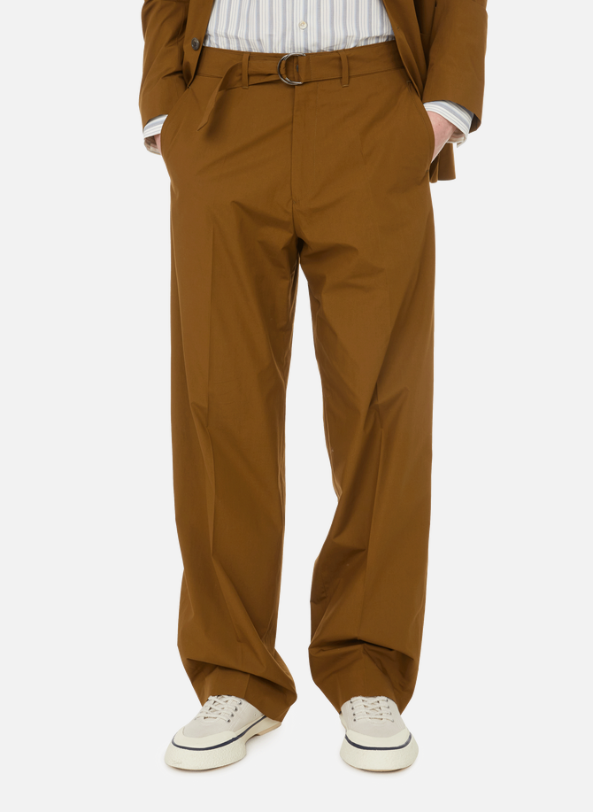 Pantalon de costume large en coton organique PAUL SMITH