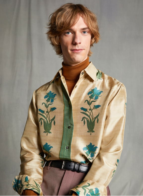 Pull col roulé en laine Marron by PAUL SMITH PAUL SMITH Pull col roulé en laine Marron