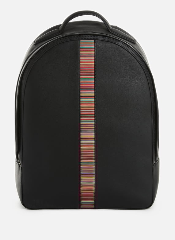 Backpack with multicolored stripe paul smith men printemps