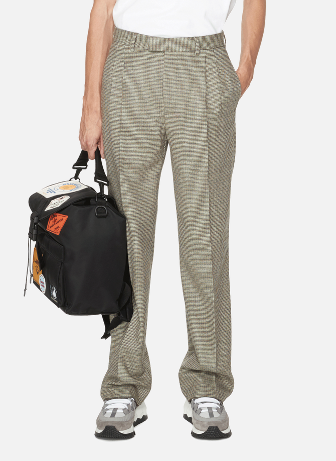 PHIPPS wool houndstooth pants