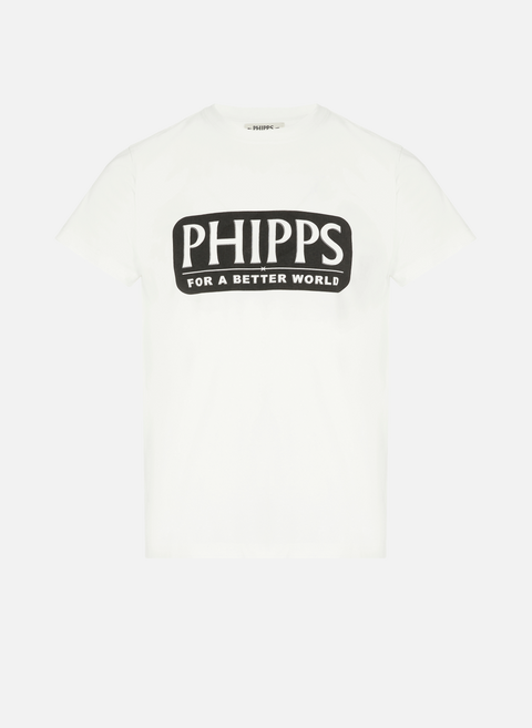 Organic cotton T-shirt WhitePHIPPS 