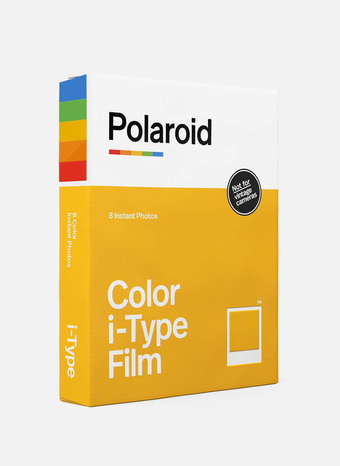 POLAROID pack of 8 Color Film I-Type film
