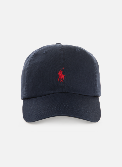 قبعة بشعار بولو ralph lauren الأزرق 