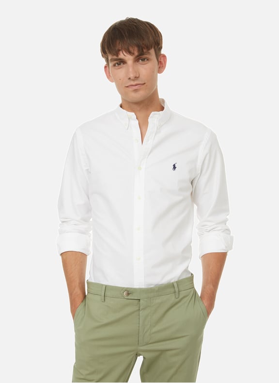 Chemise blanche homme shop ralph lauren