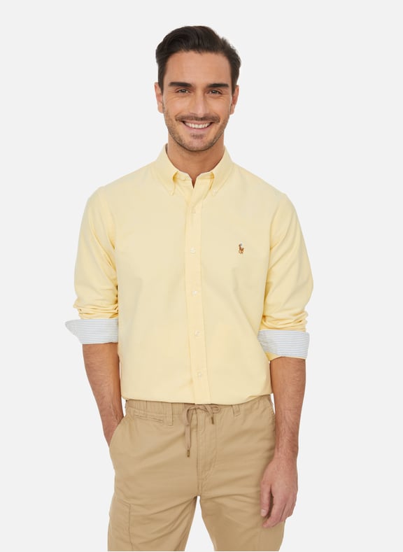 Chemise en coton Jaune by POLO RALPH LAUREN POLO RALPH LAUREN Chemise en coton Jaune