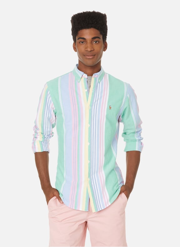 Chemise rayée en coton Multicolore by POLO RALPH LAUREN POLO RALPH LAUREN Chemise rayée en coton Multicolore