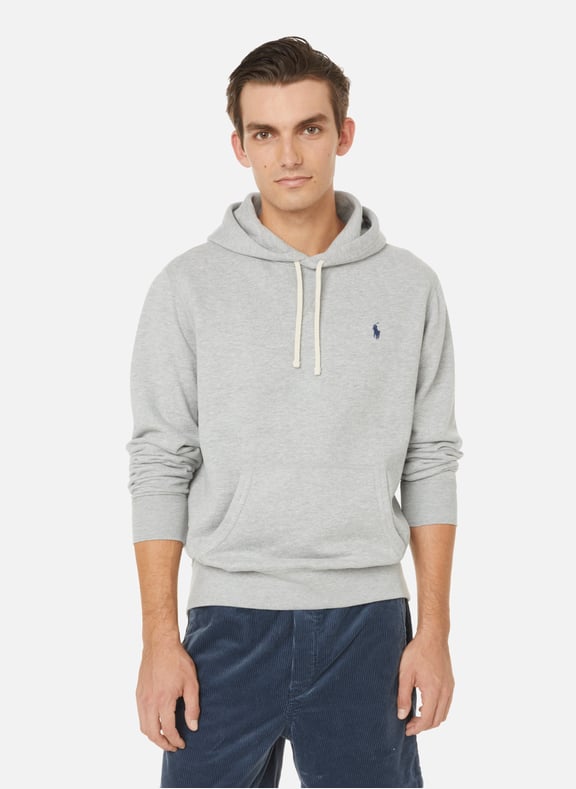 Hoodie en coton Gris by POLO RALPH LAUREN POLO RALPH LAUREN Hoodie en coton Gris